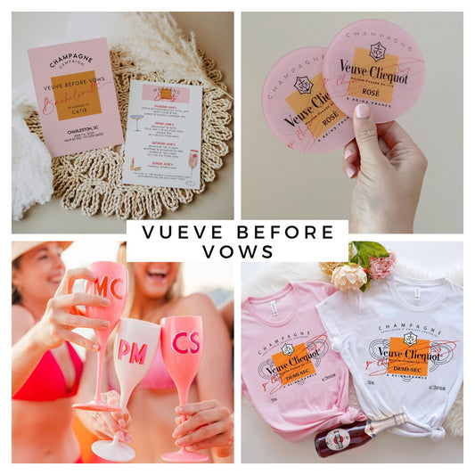 The Cutest Veuve Before Vows Bachelorette Party Ideas