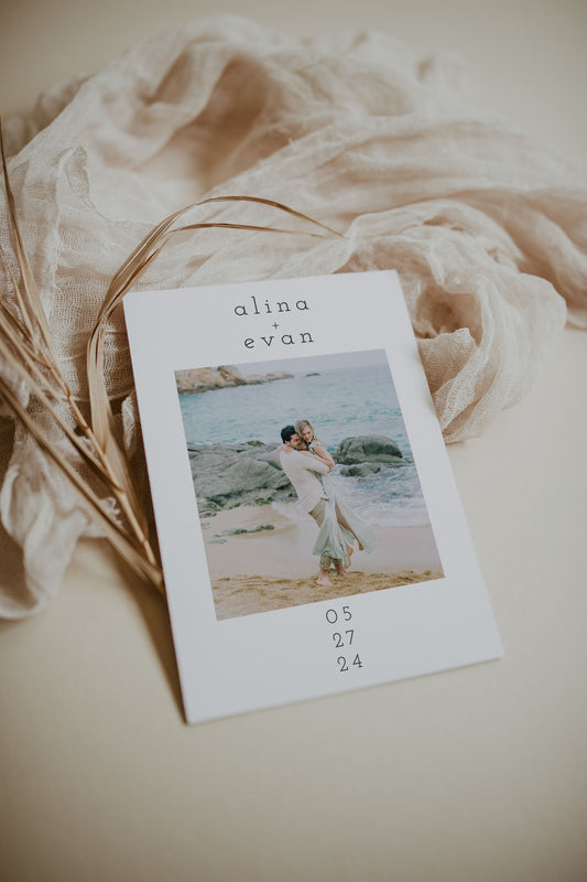Cool Coastal Save The Date Template