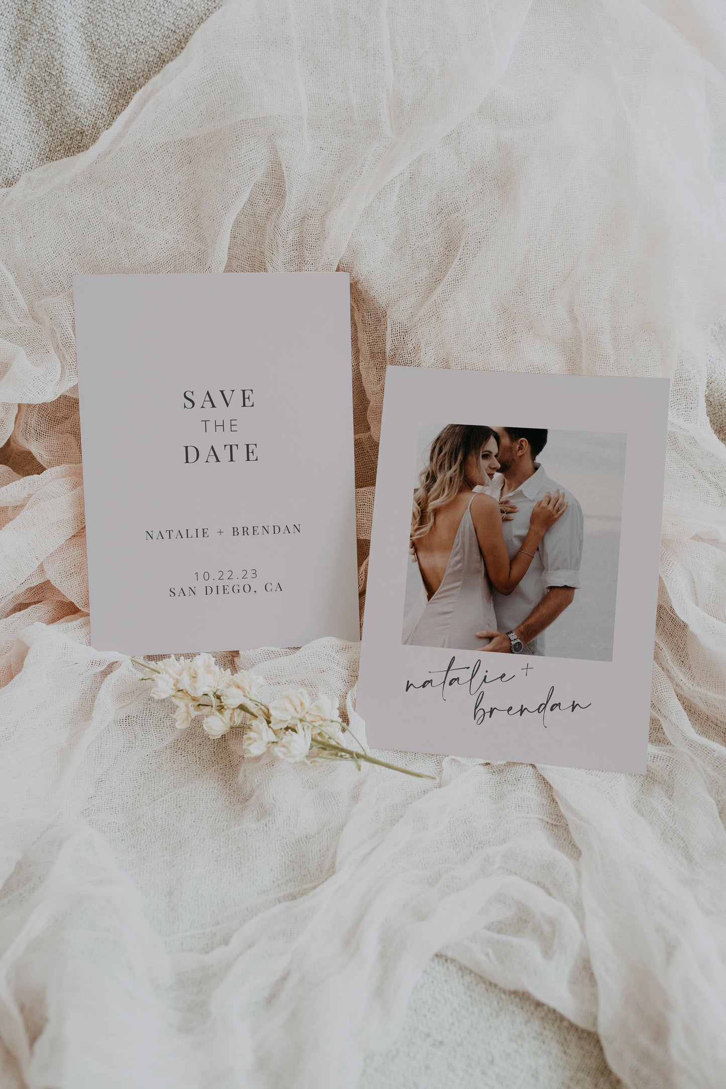 Modern Save the Date