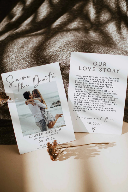 Modern Save The Date Template