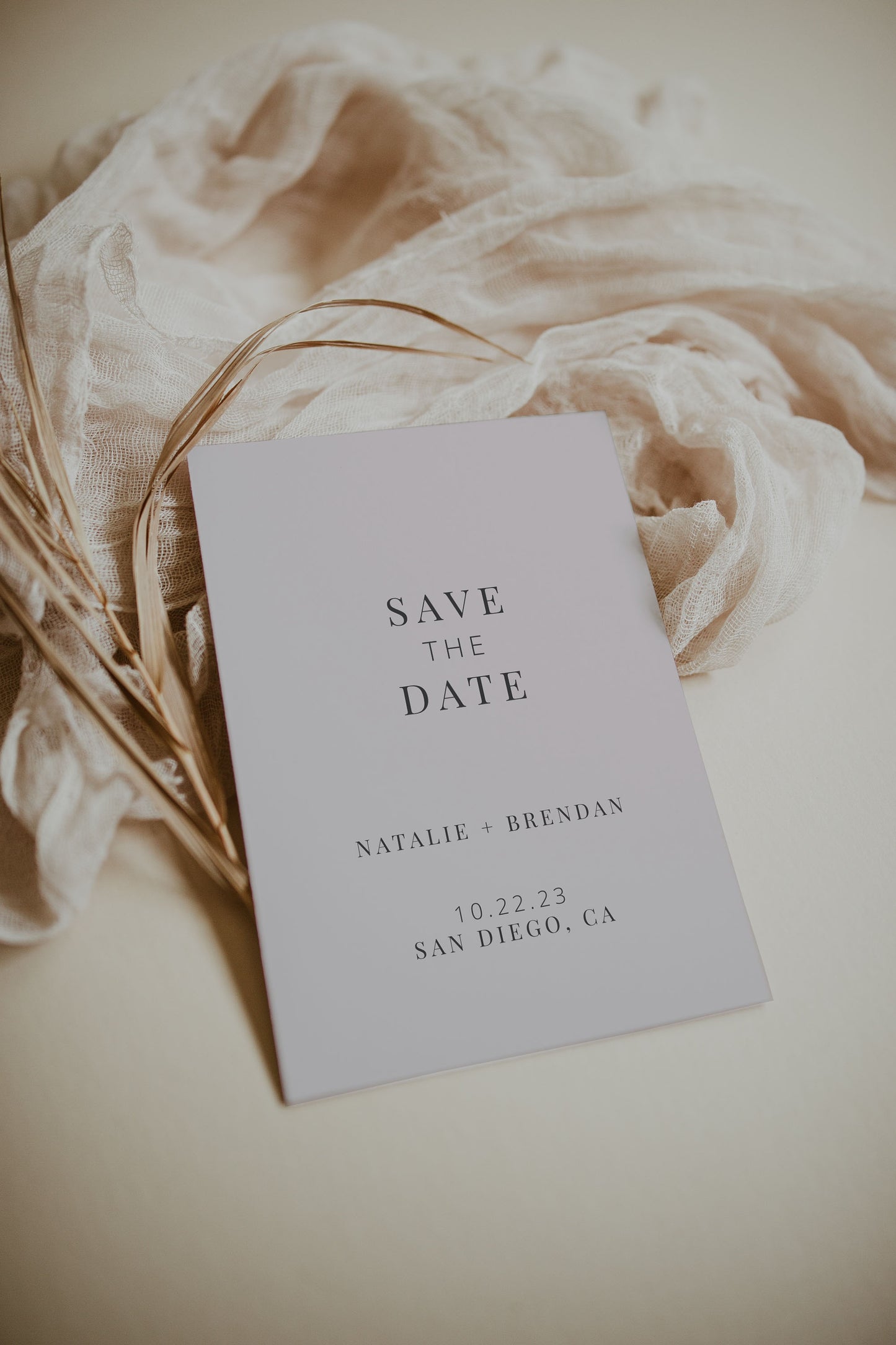 Modern Save the Date