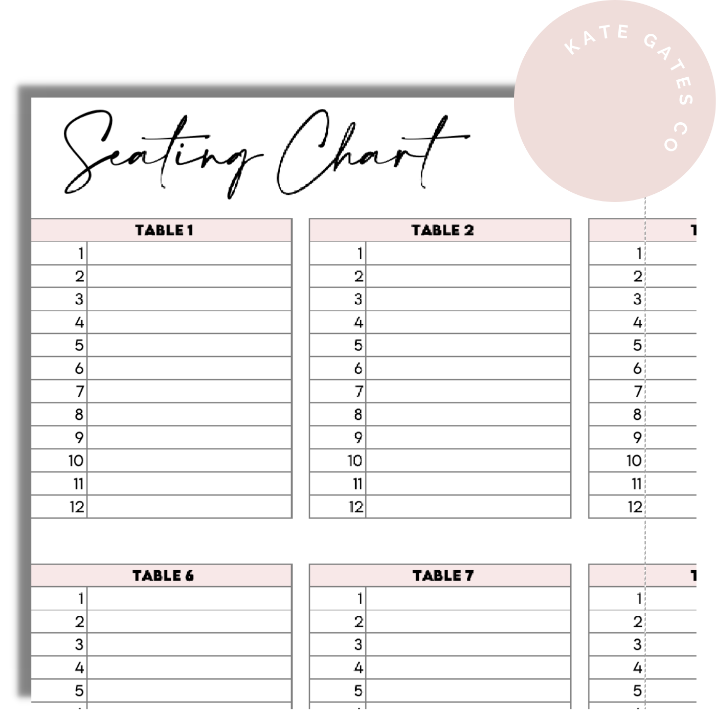 Ultimate Wedding Planning Spreadsheet